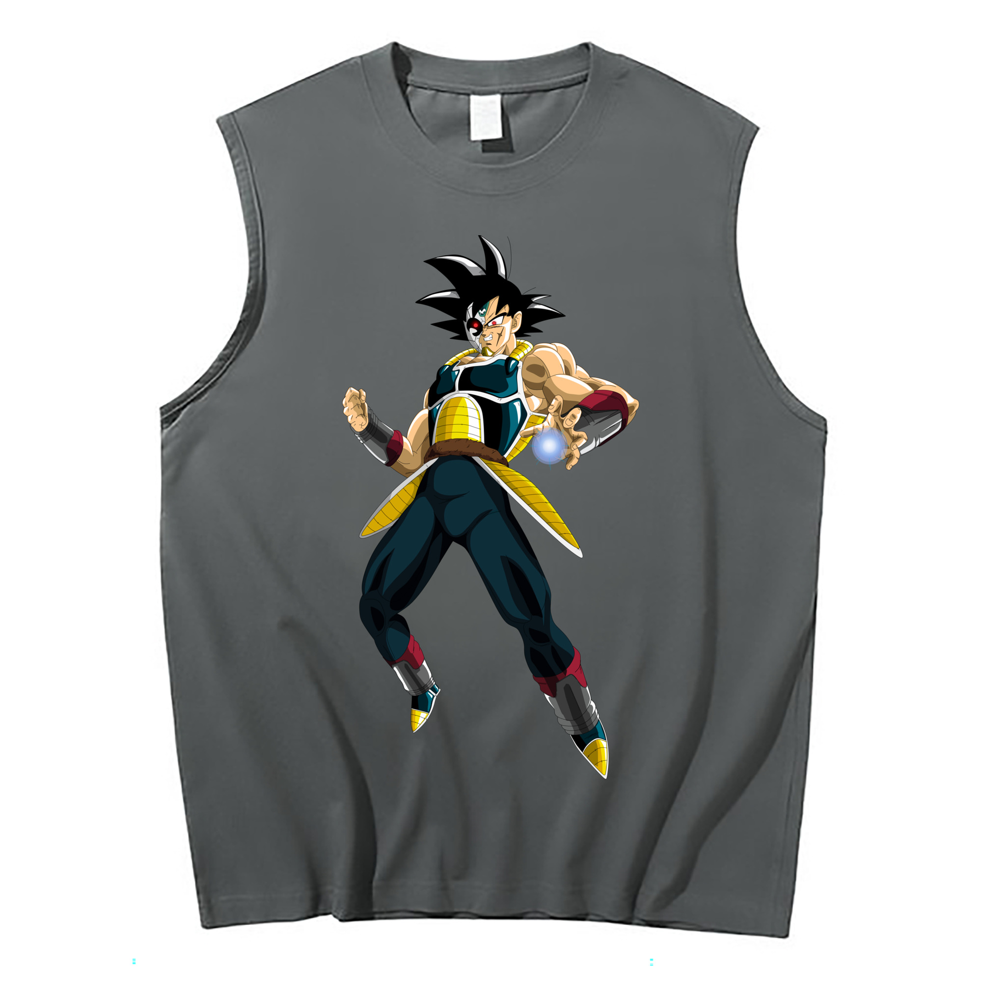 （画像用） ドラゴンボール バーダック DRAGON BALL Burdock コットン100％タンクトップ（フロントプリント）